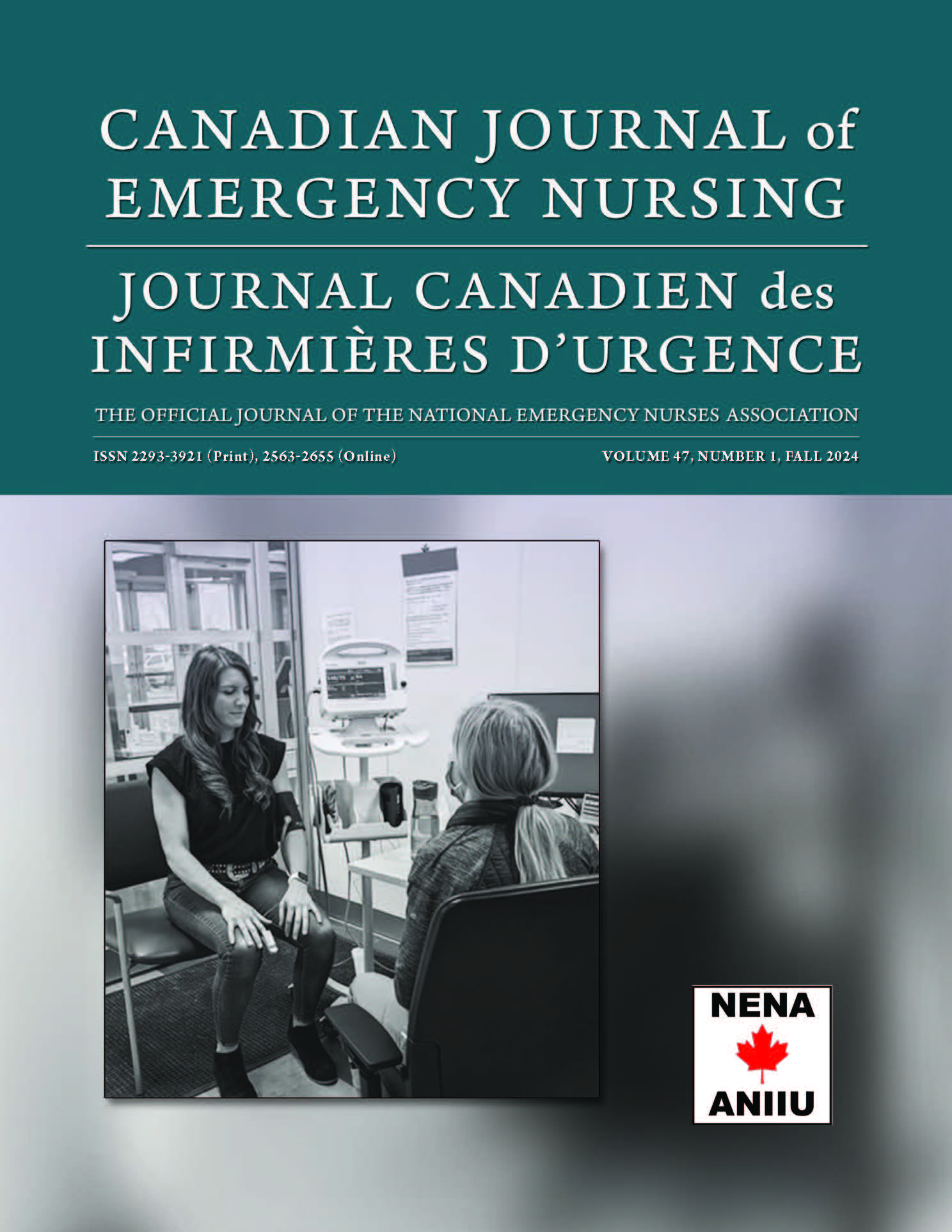 Cover Art - Triage | Canadian Journal of Emergency Nursing